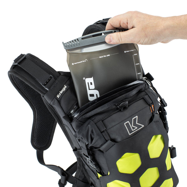 Kriega Trail 9 Motorcycle Backpack Black