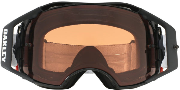 Oakley Airbrake Jet Black Prizm Bronze Motocross Goggles