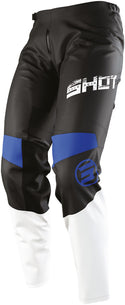Shot Devo Slam Kids Motocross Pants Black/Blue