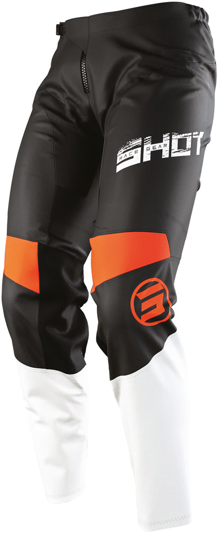 Shot Devo Slam Kids Motocross Pants Black/Orange