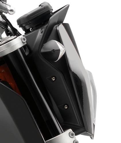 KTM Headlight Mask (Black/White) 690 Duke 2013-2019