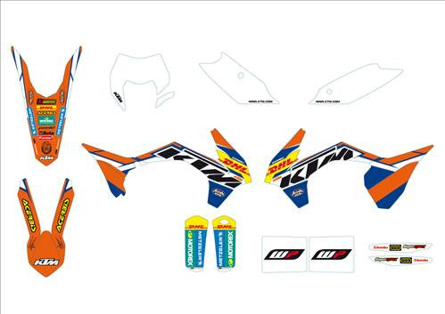 KTM Factory Graphics Kit Enduro 2014-2016