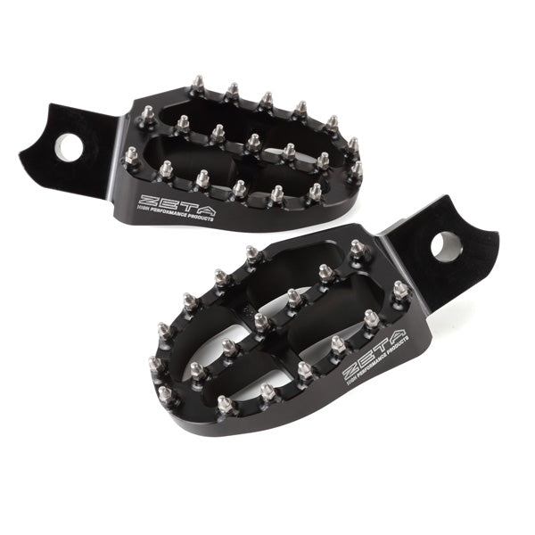 ZETA 脚踏/换挡杆/脚刹 ALUMINUM FOOTPEGS BLACK